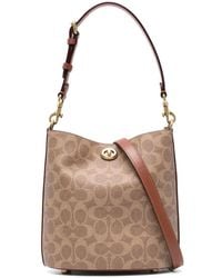 COACH - Willow Soft 19 Bucket Bag - Lyst