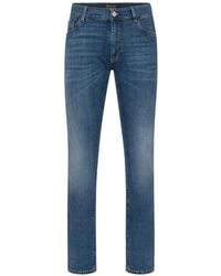 Billionaire - Jean Droit À Patch Logo - Lyst