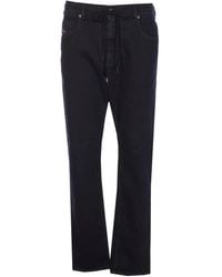 DIESEL - 2032 D-Krooley-B Logo Jeans - Lyst