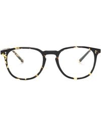 Oliver Peoples - Finley Square-Frame Glasses - Lyst