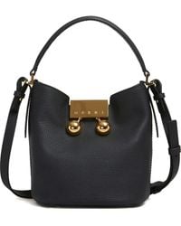 Marni - Trunkaroo Leather Bucket Bags - Lyst