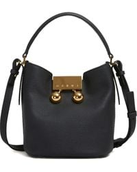 Marni - Trunkaroo Leather Bucket Bags - Lyst