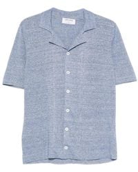 Gran Sasso - Button-Down Poloshirt Met Korte Mouwen - Lyst