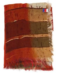 TALKING WALLS - Sciarpa A Righe Arlatan Con Frange - Lyst