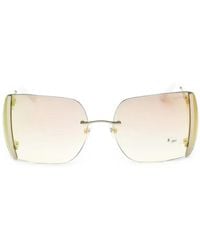 Guess - Oversized Geometric-Frame Sunglasses - Lyst