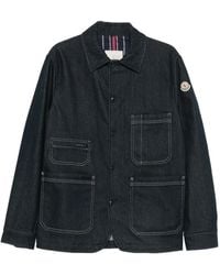 Moncler - Patch-Pocket Denim Jacket - Lyst