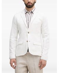 Lindbergh - Notched-Lapels Single-Breasted Blazer - Lyst