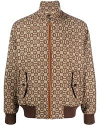 Gucci - Jacke aus Canvas mit Reißverschluss - Lyst