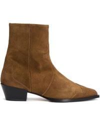Aeyde - Bottines Hester En Daim - Lyst