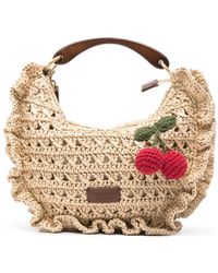 Twinset - Shopper Met Kersendetail - Lyst