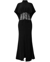 ARAFTU - Lace-Detail Maxi Dress - Lyst