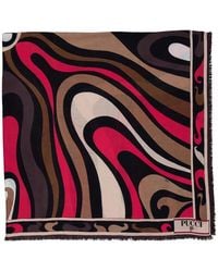 PUCCI - Marmo-Print Pashmina - Lyst