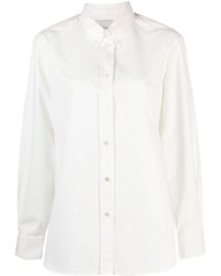 Studio Nicholson - Bissett Long-sleeve Cotton Shirt - Lyst