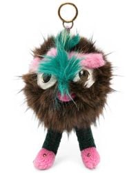 Kurt Geiger - M0Ascot Pom-Pom Bag Charm - Lyst