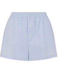 Moschino - Elasticated-Waist Shorts - Lyst