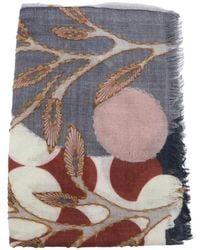 Altea - Schal Mit Blumenprint - Lyst