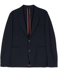 PS by Paul Smith - Textured-finish Single-breasted Blazer - Lyst