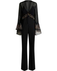 Etro - Flared Sleeves Jumpsuit - Lyst