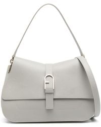 Furla - Flow L Leather Tote Bag - Lyst