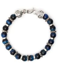 Emanuele Bicocchi - Tiger Eye Beaded Bracelet - Lyst