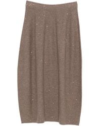 Antonelli - Sequin-Embellished Midi Skirt - Lyst