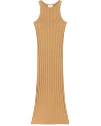 Loulou de Saison - Ribbed Sleeveless Day Dress - Lyst