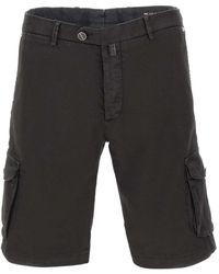Kiton - Shorts Met Cargo Zak En Knoop - Lyst