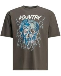 Kapital - Denim Face T-Shirt - Lyst