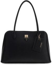 Guess - Patsie Saffiano-Effect Tote Bag - Lyst