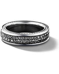 David Yurman Streamline' Ring mit schwarzen Diamanten