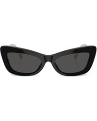 Dolce & Gabbana - Crystal Cat-Eye Sunglasses - Lyst