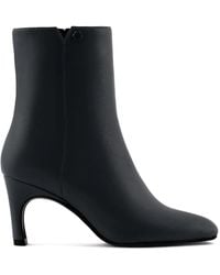 ARMANI EXCHANGE - Schnürstiefel Mit Logo-Schild - Lyst