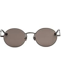 Matsuda - Round-Frame Side-Shield Sunglasses - Lyst