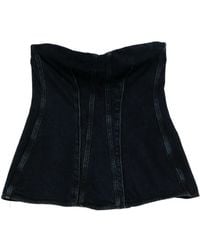 Agolde - Lara Corset Top - Lyst