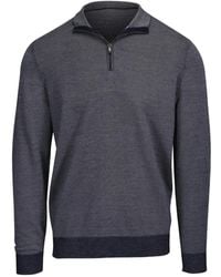 Colombo - Quarter-Zip Marl-Effect Sweater - Lyst