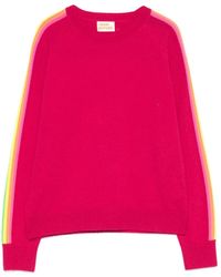 From Future - Stripe-Detail Sweater - Lyst