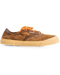 Moncler - Vera Leisure Suede Sneakers - Lyst
