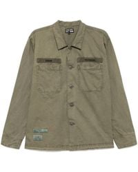 Izzue - Logo-Embroidered Shirt - Lyst