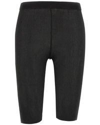 a. roege hove - Ena Ribbed Elasticated Waistband Shorts - Lyst