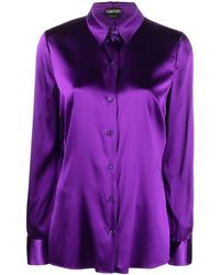 Tom Ford - Long-sleeve Button-down Shirt - Lyst