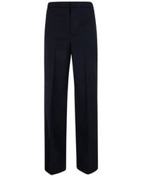 Twinset - Matte Satin Wide Leg Trousers - Lyst