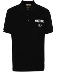 Moschino - Polo Shirt With Print - Lyst