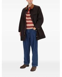Paul Smith - X Barbour Corduroy-Collar Coat - Lyst