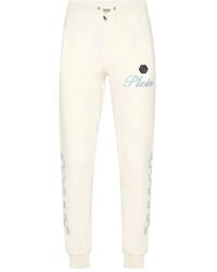 Philipp Plein - Logo-Patch Track Pants - Lyst