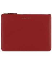 Comme des Garçons - Leather Credit Card Case - Lyst