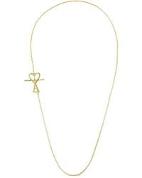 Ami Paris - Ami De Coeur Chain Necklace - Lyst