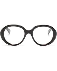 Chloé - Tortoiseshell Round-Frame Glasses - Lyst
