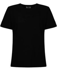 Elisabetta Franchi - Embossed T-Shirt - Lyst