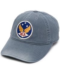 RRL - Logo Patch Cotton Cap - Lyst