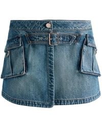 Alice + Olivia - Minifalda Brandy Tipo Cargo - Lyst